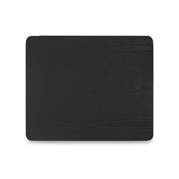 Tyra 22" Ash 2-Drawer Nightstand - Black