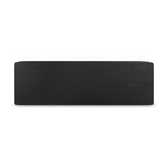 Tyra 62" Ash 6-Drawer Dresser - Black