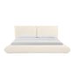 Romp Cream 100% Recycled Linen King Bed