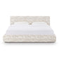 Isla Cream Jacquard Pattern Bed