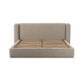 Babette Tan Boucle Queen Bed