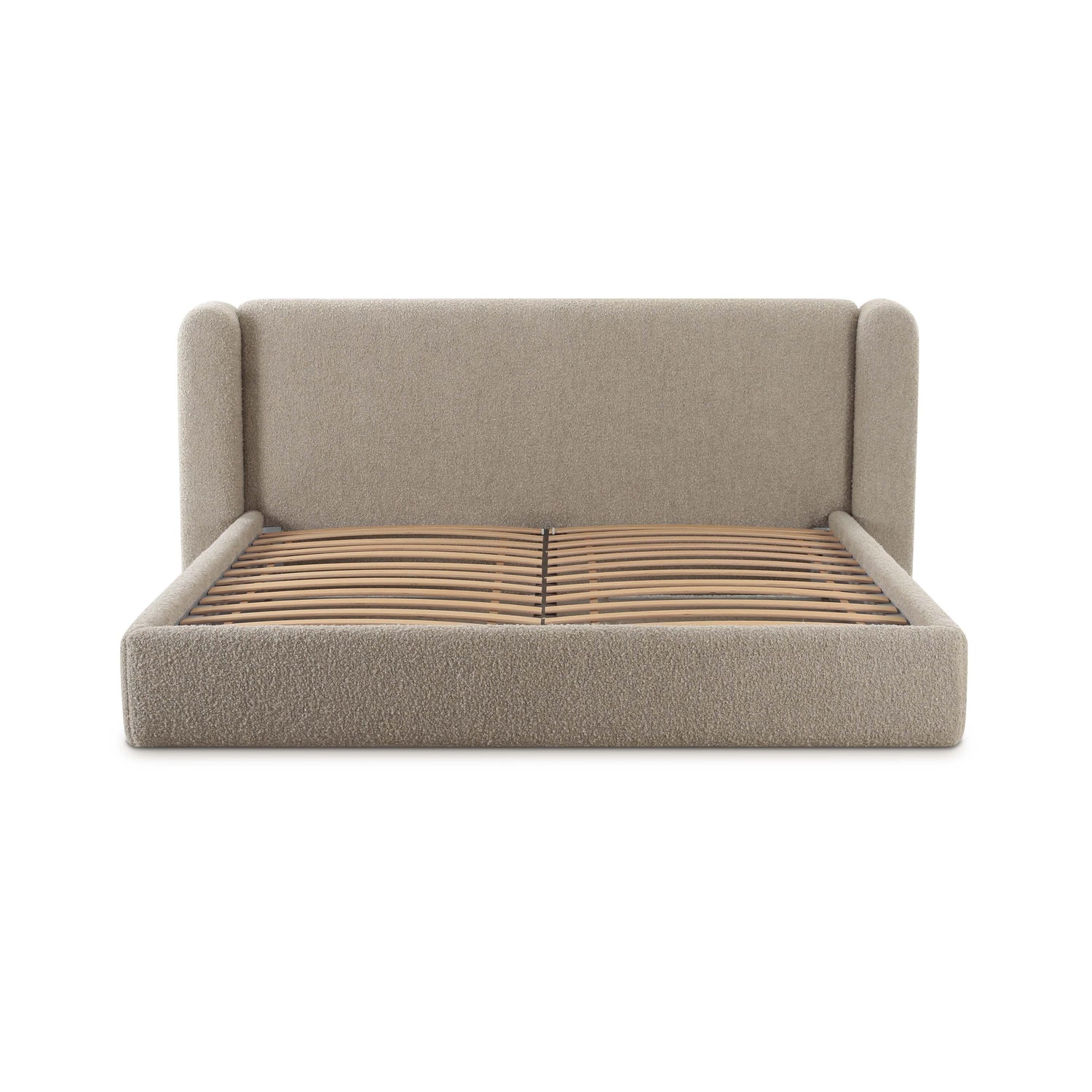 Babette Tan Boucle King Bed