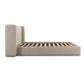 Babette Tan Boucle King Bed