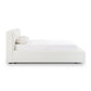 Meena Cream Upcycled Performance Linen Storage Bed