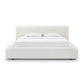 Meena Cream Upcycled Linen Storage King Bed