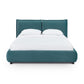 Mel Performance Faux Mohair Velvet Bed - Teal