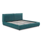 Mel Performance Faux Mohair Velvet Bed - Teal