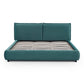Mel Performance Faux Mohair Velvet Bed - Teal