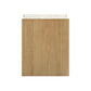 Paige 26" Natural Oak 2-Drawer Nightstand
