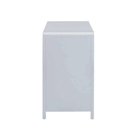 Patty 62" Rattan 6 Drawer Dresser - Blue