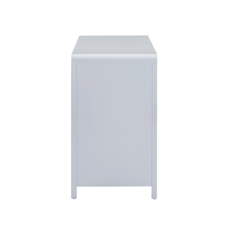 Patty 62" Rattan 6 Drawer Dresser - Blue