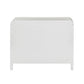 Patty 28" Rattan 2 Drawer Nightstand - White
