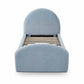 Moon Chambray Blue Performance Chenille Twin Bed