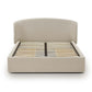 Corey Upcycled Performance Linen Storage Bed - Taupe
