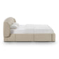 Corey Upcycled Performance Linen Storage Bed - Taupe