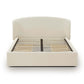 Corey Upcycled Performance Linen Storage Bed - Cream