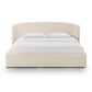 Corey Upcycled Performance Linen Storage Bed - Cream