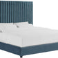 Arabelle Sea Blue Bed in Queen
