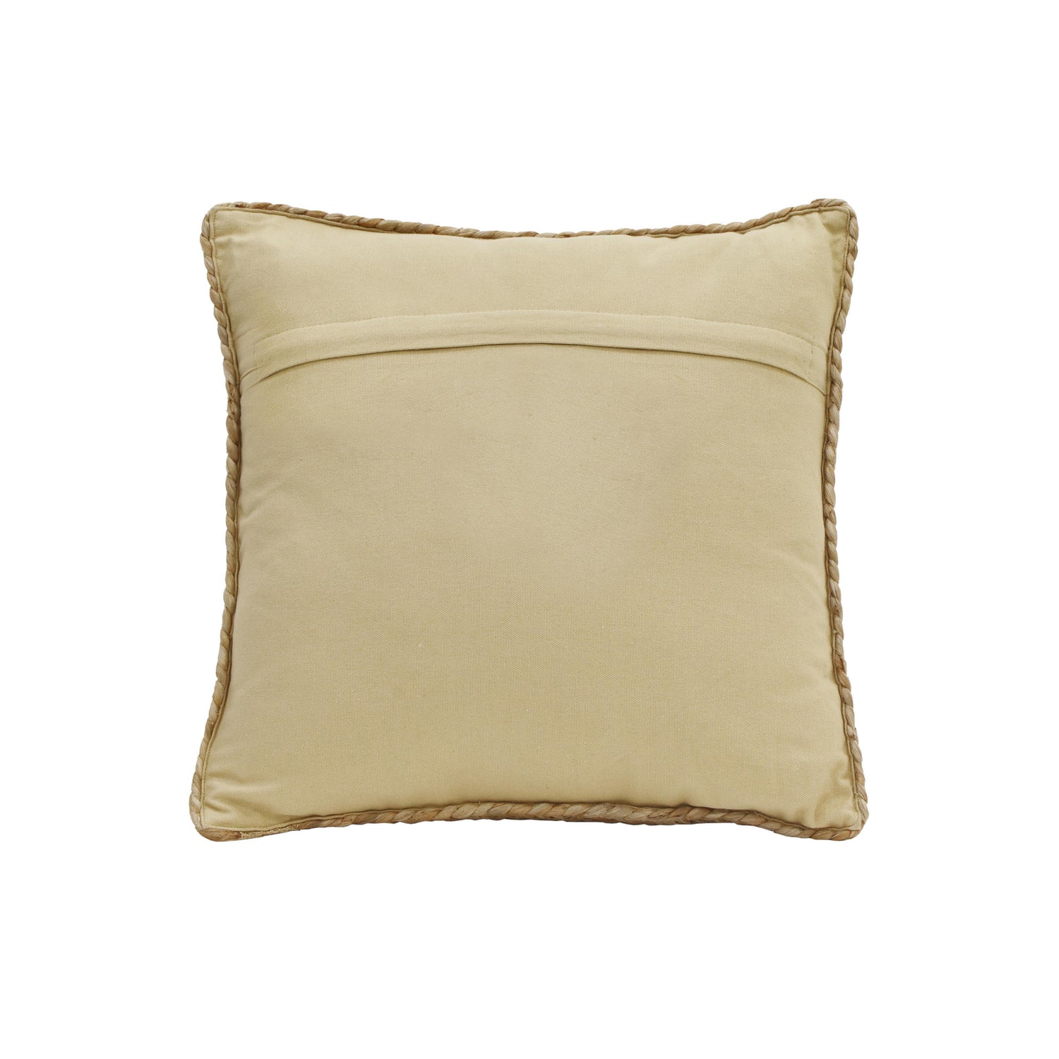 Blank Mind Black Square Accent Pillow