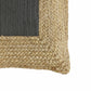 Blank Mind Black Square Accent Pillow