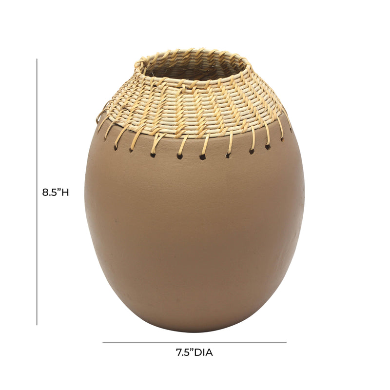 Souk Natural Terracotta Vase