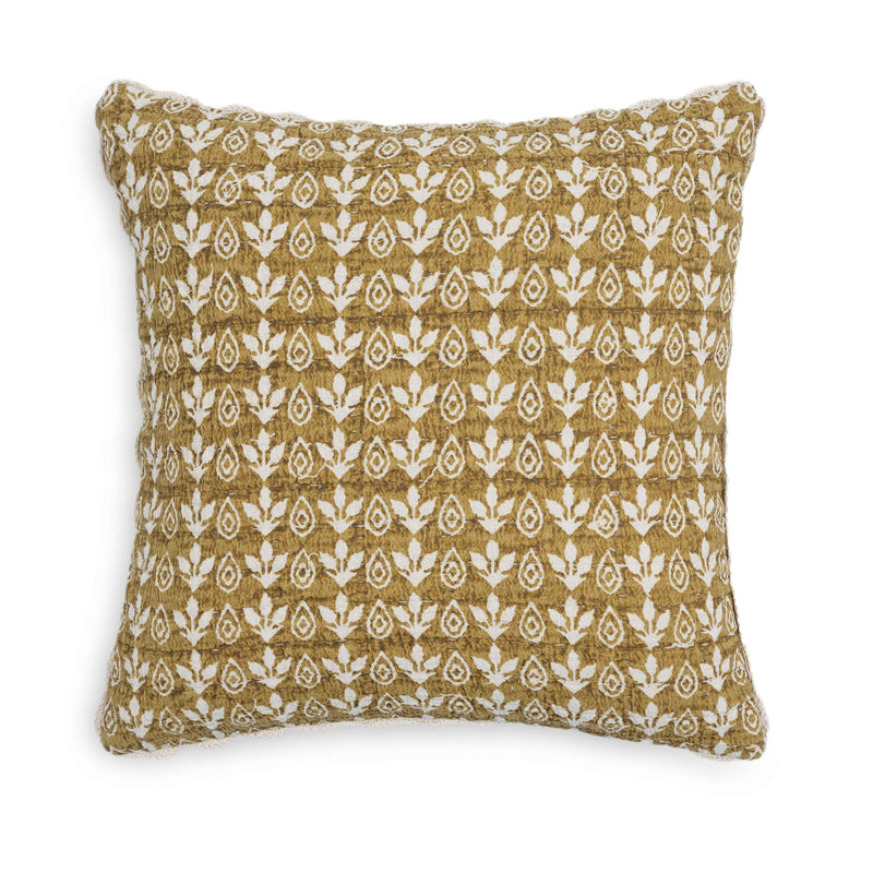Harvest 20" Printed Cotton Throw Pillow Cover - With Insert