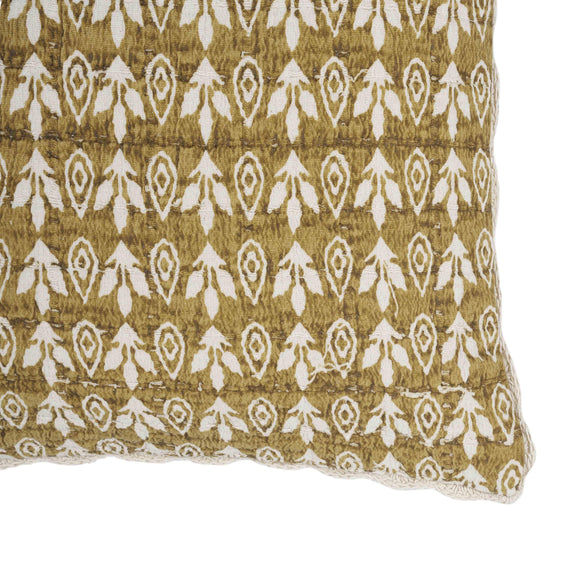 Harvest 20" Printed Cotton Throw Pillow Cover - Pillow Cover Only
