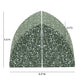 Gabby Green Arc Bookends