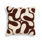 Bonney 20" Boucle Square Throw Pillow Cover - Brown / Pillow Cover Only