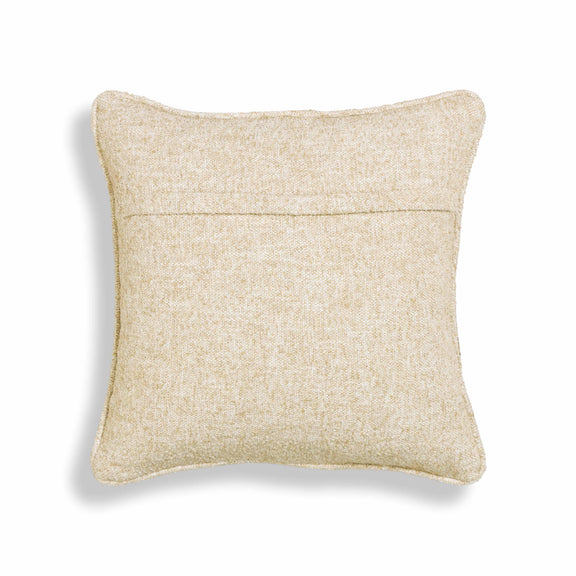 Bonney 20" Boucle Square Throw Pillow Cover - Brown / Pillow Cover Only