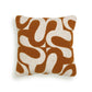 Bonney 20" Boucle Square Throw Pillow Cover - Orange / Pillow Cover Only