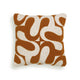 Bonney 20" Boucle Square Throw Pillow Cover - Orange / Pillow Cover Only