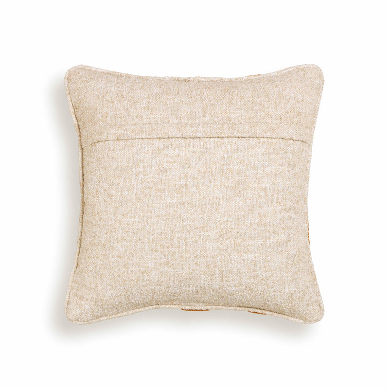 Bonney 20" Boucle Square Throw Pillow Cover - Orange / Pillow Cover Only