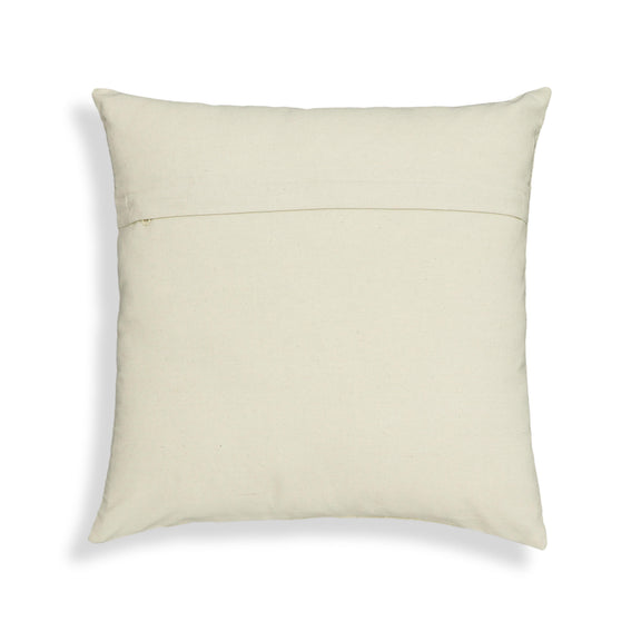 Tulip 20" Embroidered Floral Wool Square Throw Pillow Cover - Pillow Cover Only