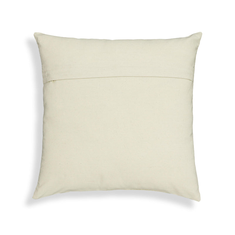 Tulip 20" Embroidered Floral Wool Square Throw Pillow Cover - Pillow Cover Only