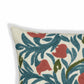 Tulip 20" Embroidered Floral Wool Square Throw Pillow Cover - Pillow Cover Only