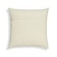 Tulip Embroidered Floral Wool 20 inch Square Accent Cushion