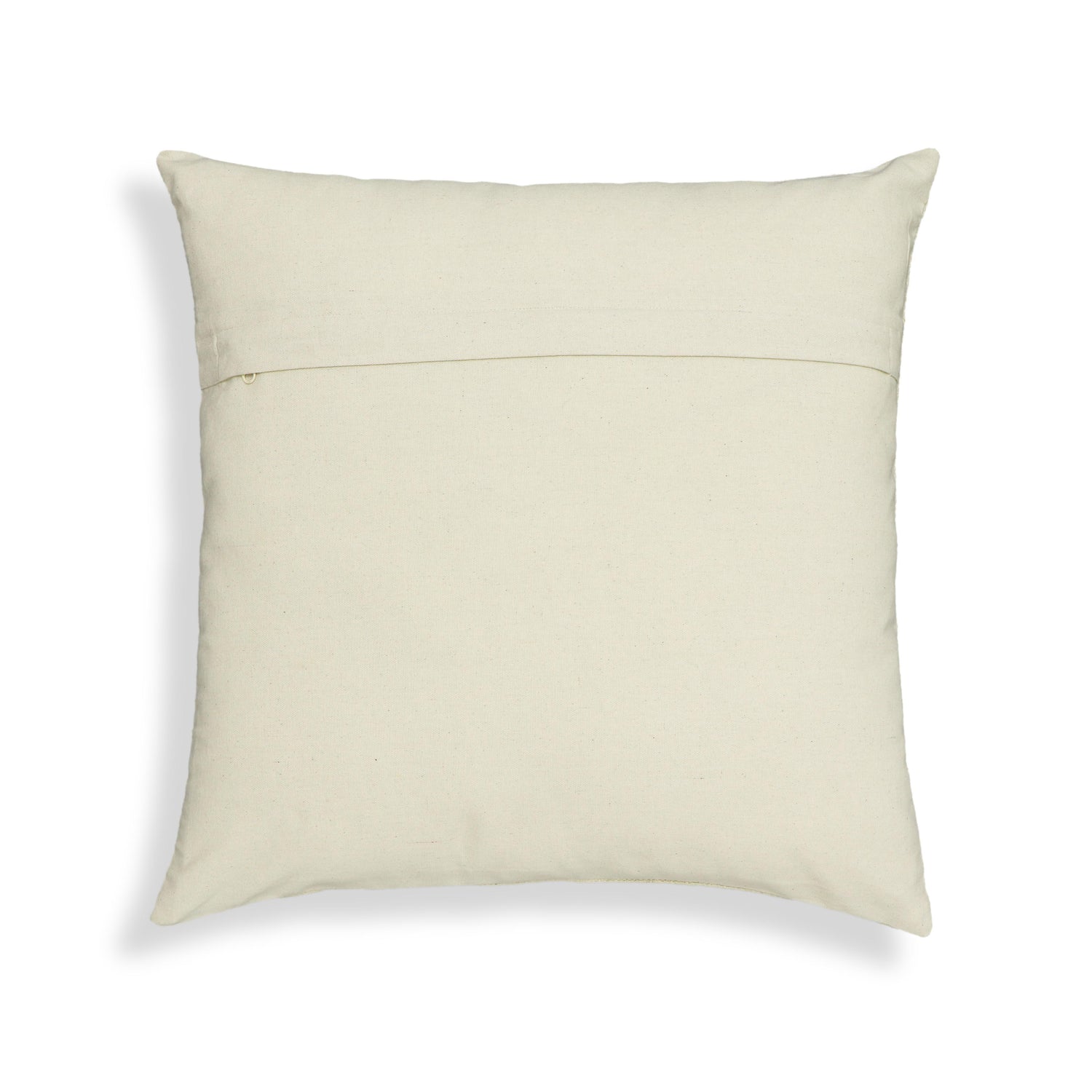 Tulip Embroidered Floral Wool 20 inch Square Accent Cushion
