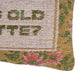 Oh This Old Schmatte 15"X9" Jacquard Cotton Throw Pillow