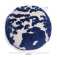 Coast Royal Blue Tufted 20" Round Pillow