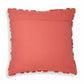 Coast Coral Pink Tufted 26" Square Pillow