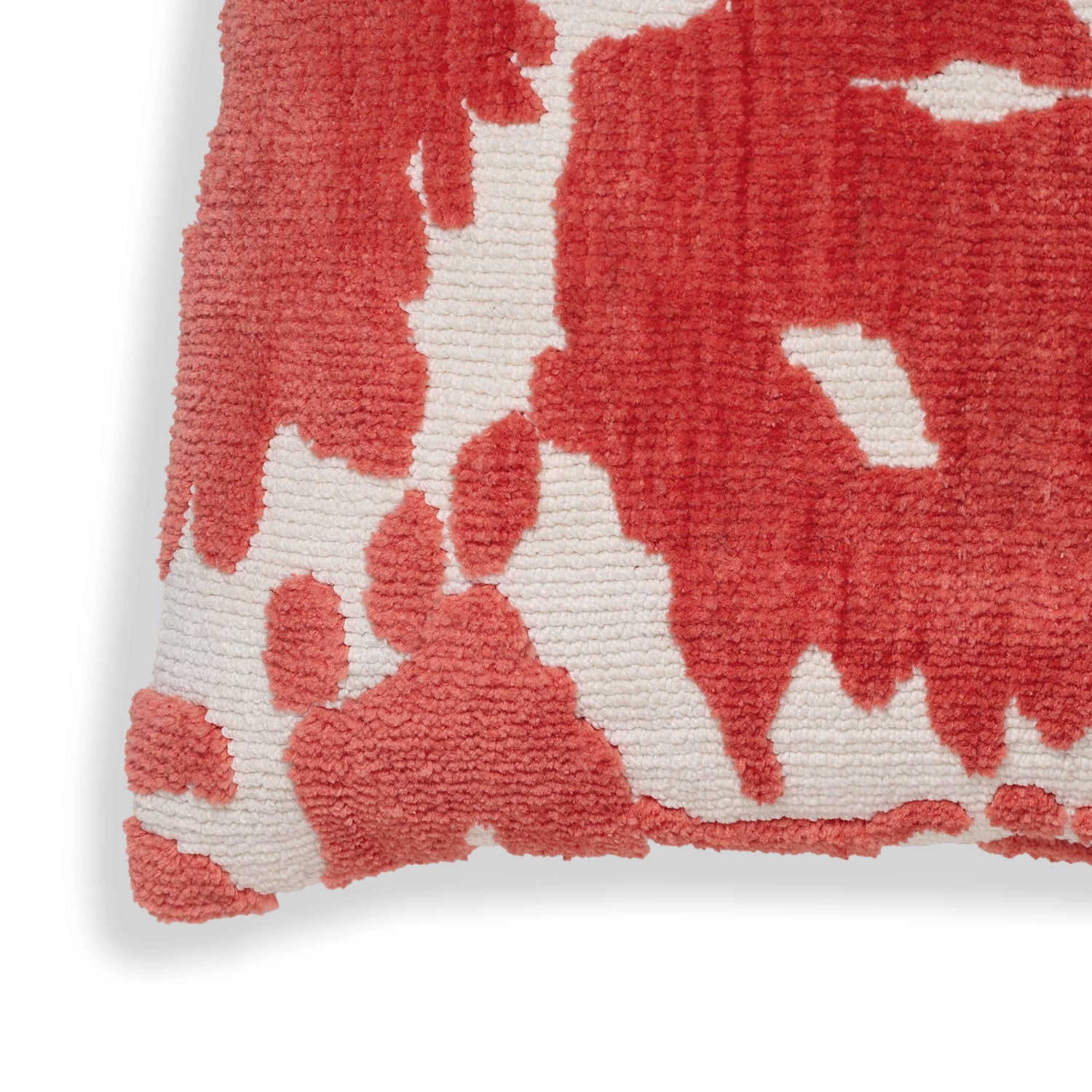 Coast Coral Pink Tufted 26" Square Pillow