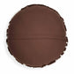 Coast Chocolate Brown Tufted 20" Round Pillow