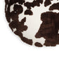 Coast Chocolate Brown Tufted 20" Round Pillow