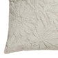 Tabitha 20" Square Embroidered Throw Pillow - With Insert