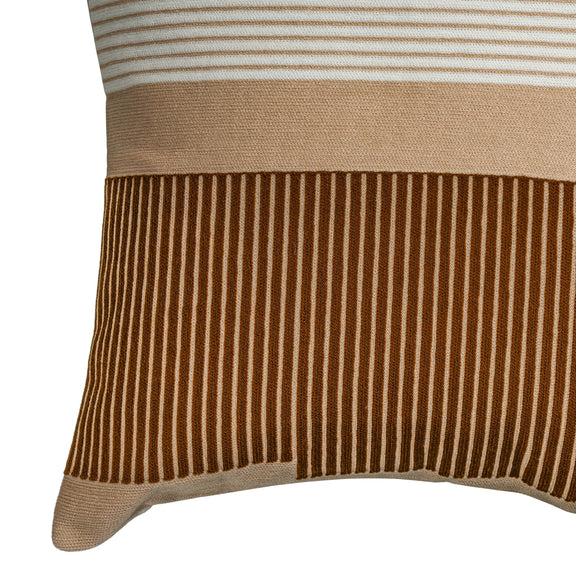 Deco 20 inch Square Throw Pillow - Desert / Pillow Cover Only