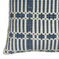 Maresh 20" Square Woven Throw Pillow - Ocean / With Insert