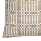 Maresh 20" Square Woven Throw Pillow - Cloud / With Insert