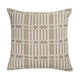 Maresh 20" Square Woven Throw Pillow - Cloud / With Insert