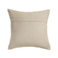 Terra 20"  Square Wool and Jute Kilim Throw Pillow - Clay / With Insert